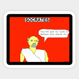 Gas Macaroni "Socrates" Sticker